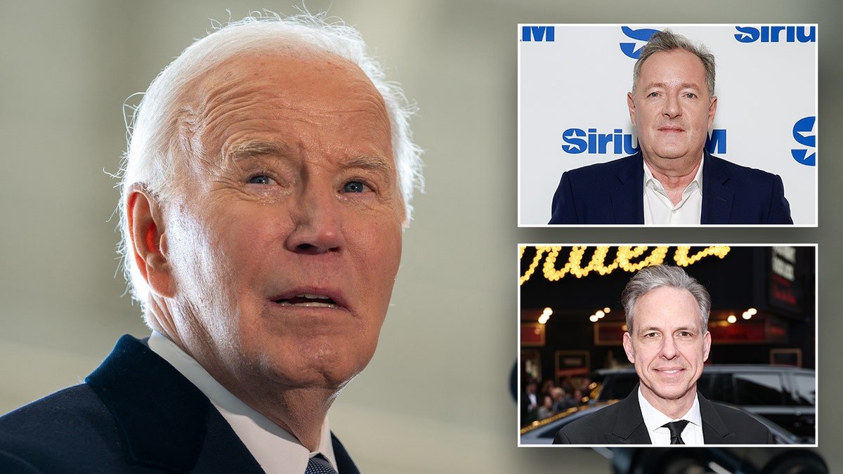 Biden, Pierce Morgan, Jake Taber