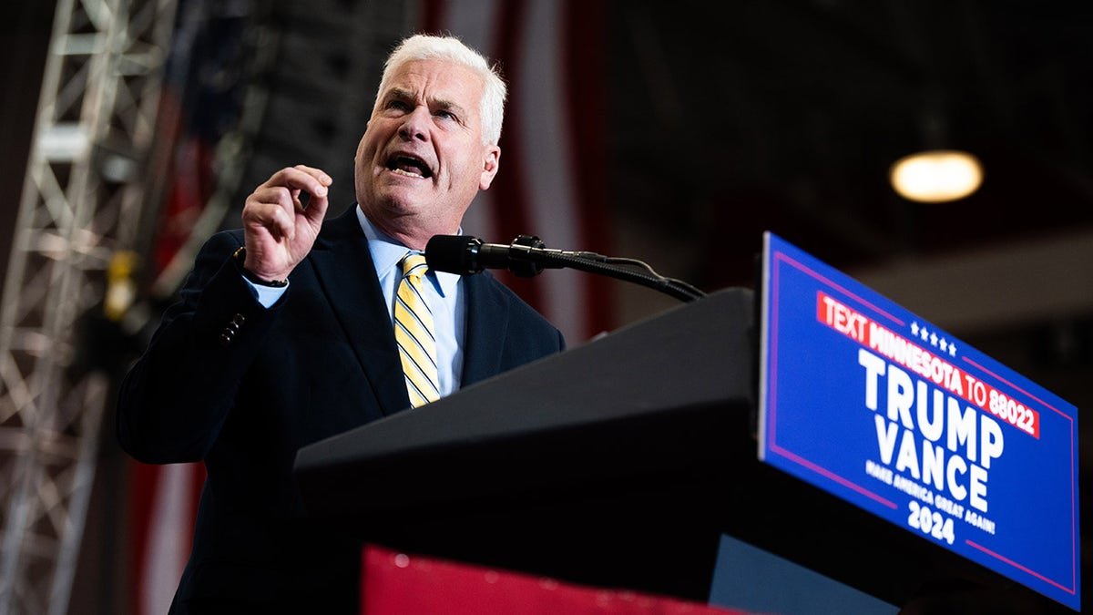 Emmer speaks at Minnesota Trump Rally