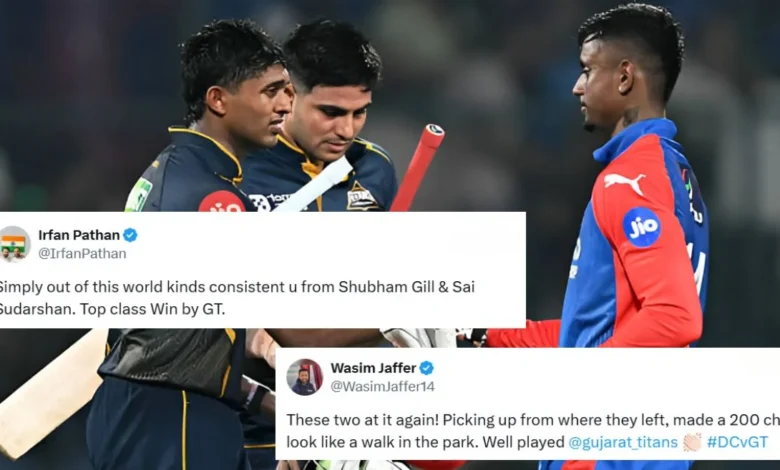IPL 2025 Netizens erupt as Sai Sudharsans ton and Shubman.webp.webp
