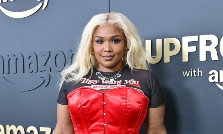 Lizzo Dances in a Bikini With Her Grammys for Memorial.jpg