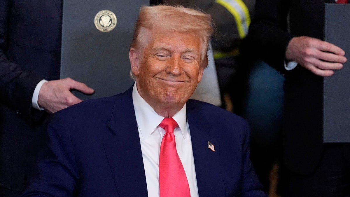 President Trump signs the executive order