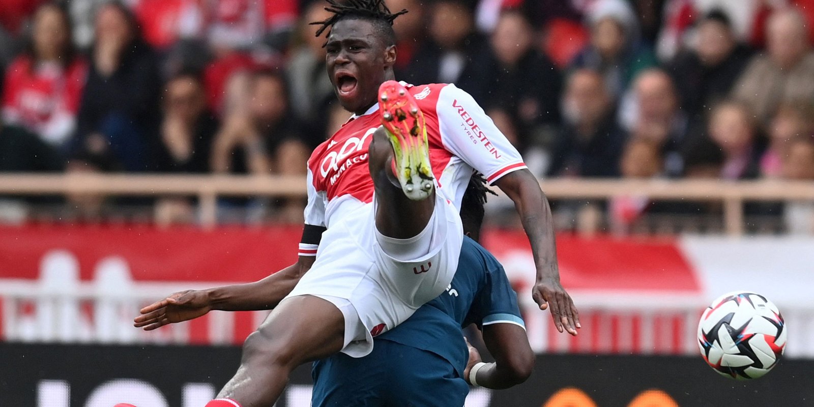 Monaco defender Wilfred Sino