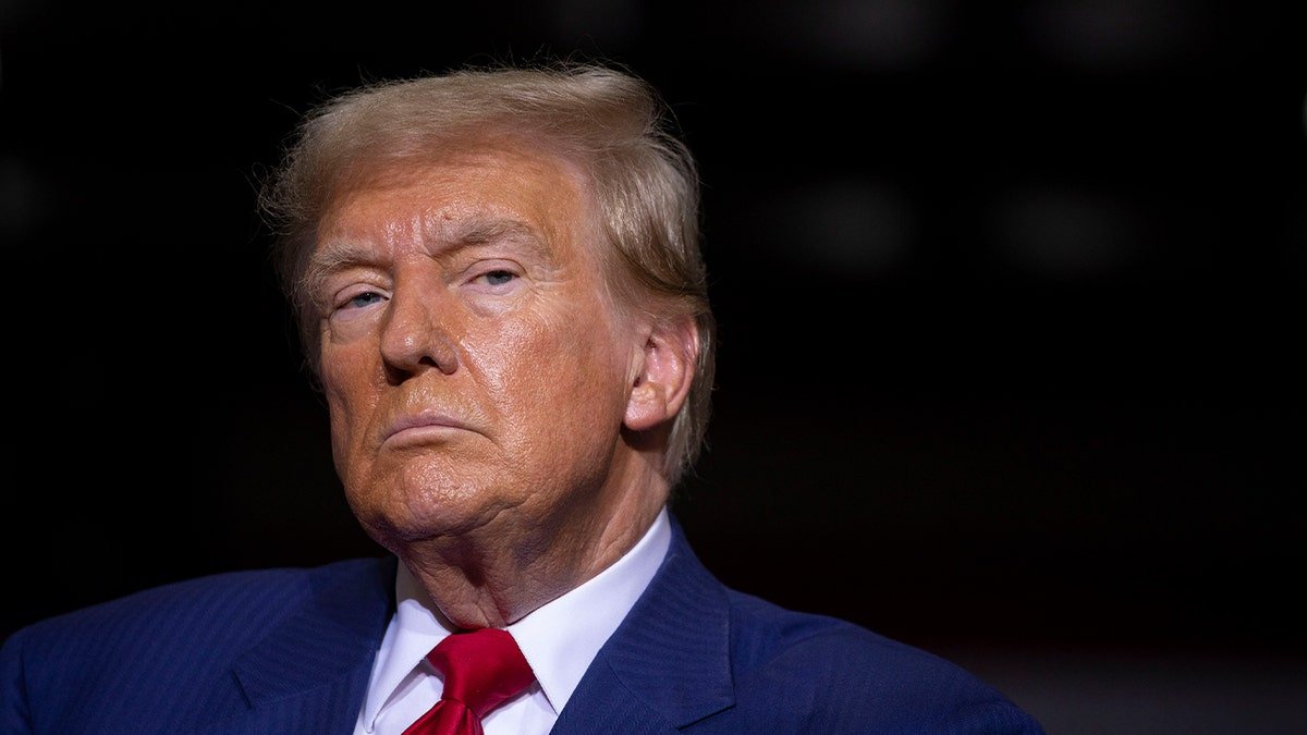 Donald Trump's close shot
