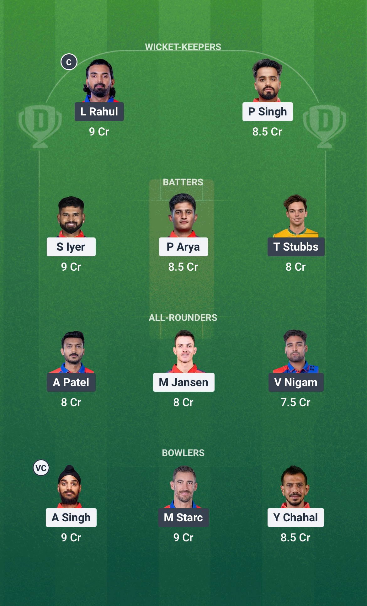IMG 1987 Pbks vs dc dream11 predict