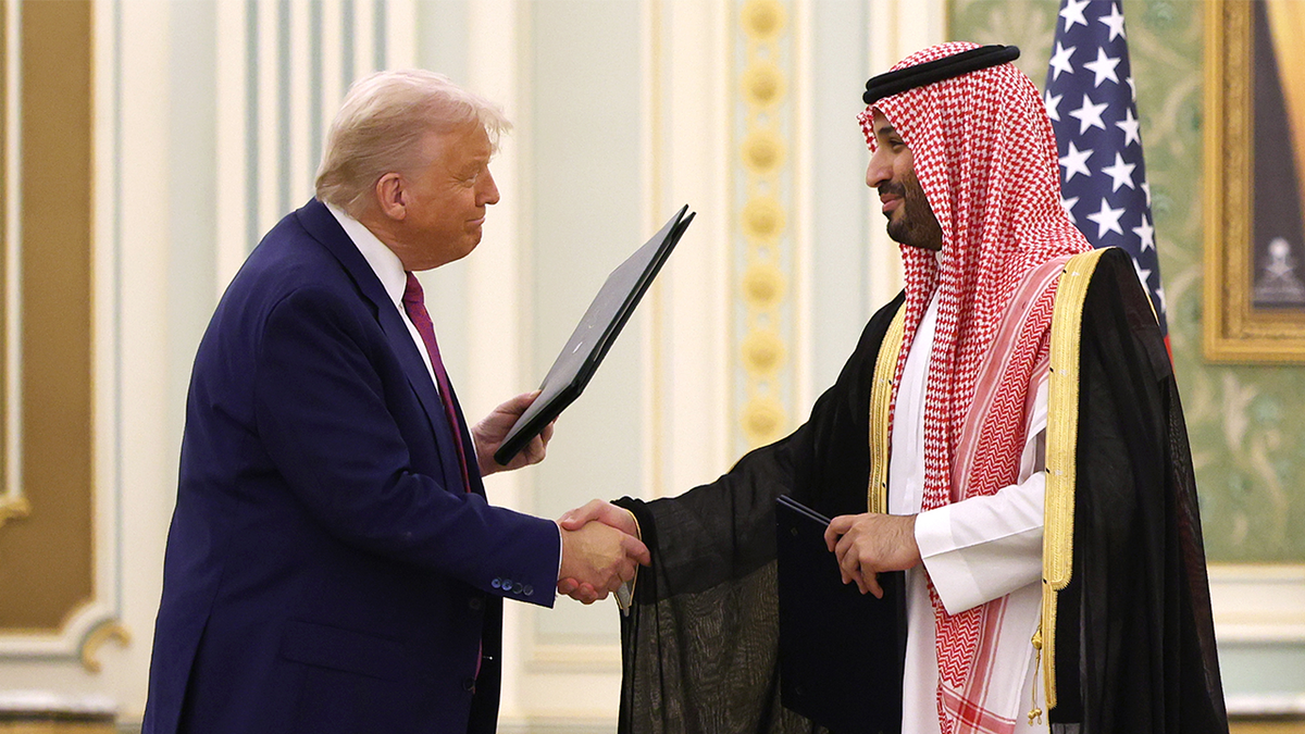Trump, Saudi Crown Prince Mohammed bin Salman