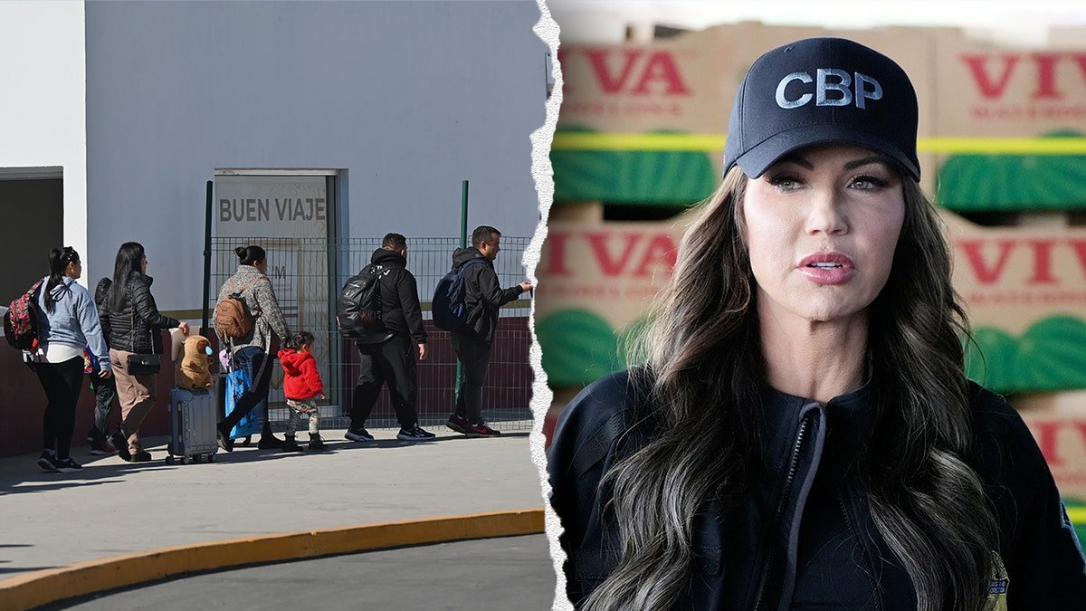 Pictures of Christie Nim with immigrants