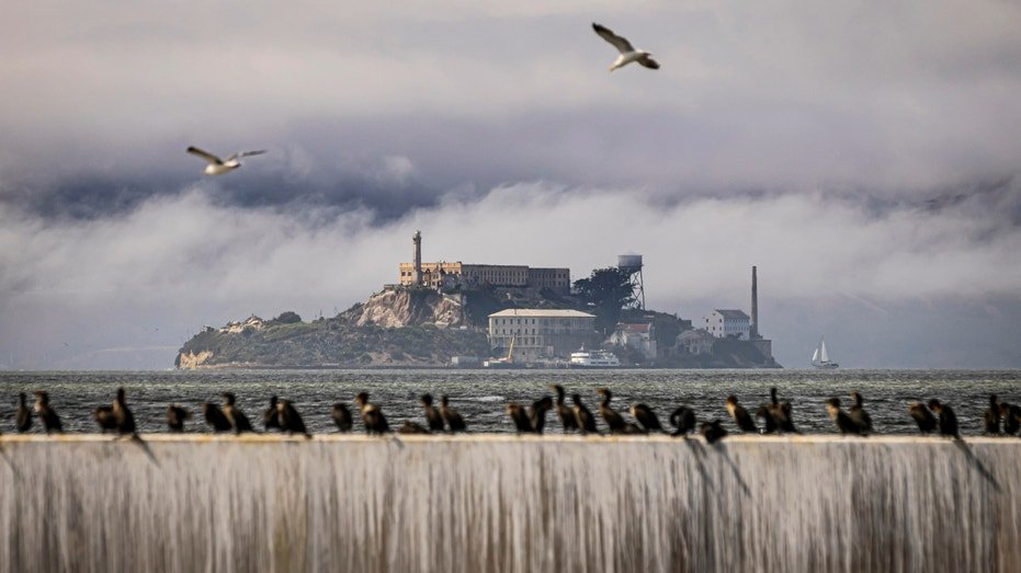 Alcatraz Island in San Francisco Bay as it appears from Treasure Island in San Francisco, on Wednesday, 18 September 2024.