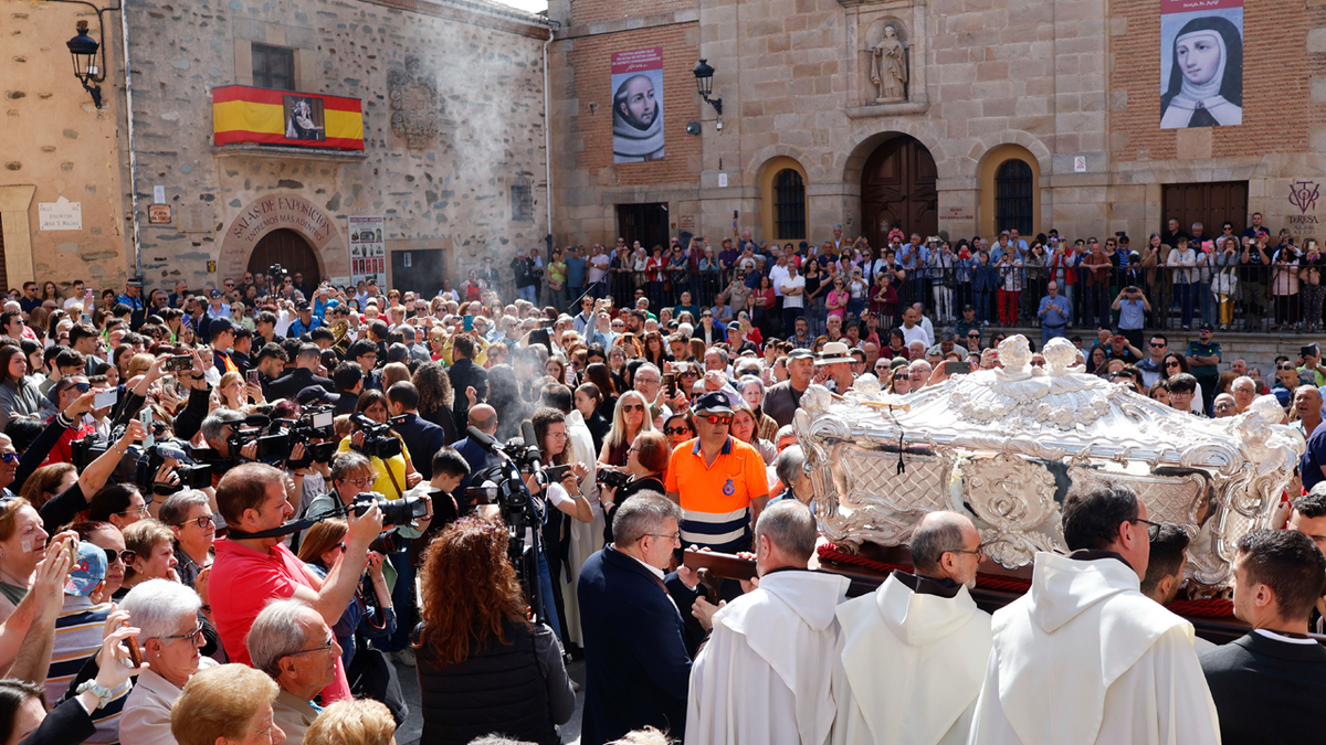 Saint Teresa from the procession of Avila Naskit