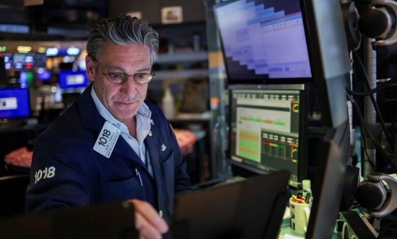 Shares rise Treasury yields fall buoyed by easing trade tensions.jpeg