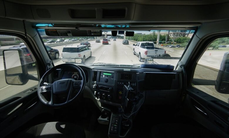 Trucking Company Deploys Self Driving 18 Wheeler Where Human Employee Can Chill.jpg