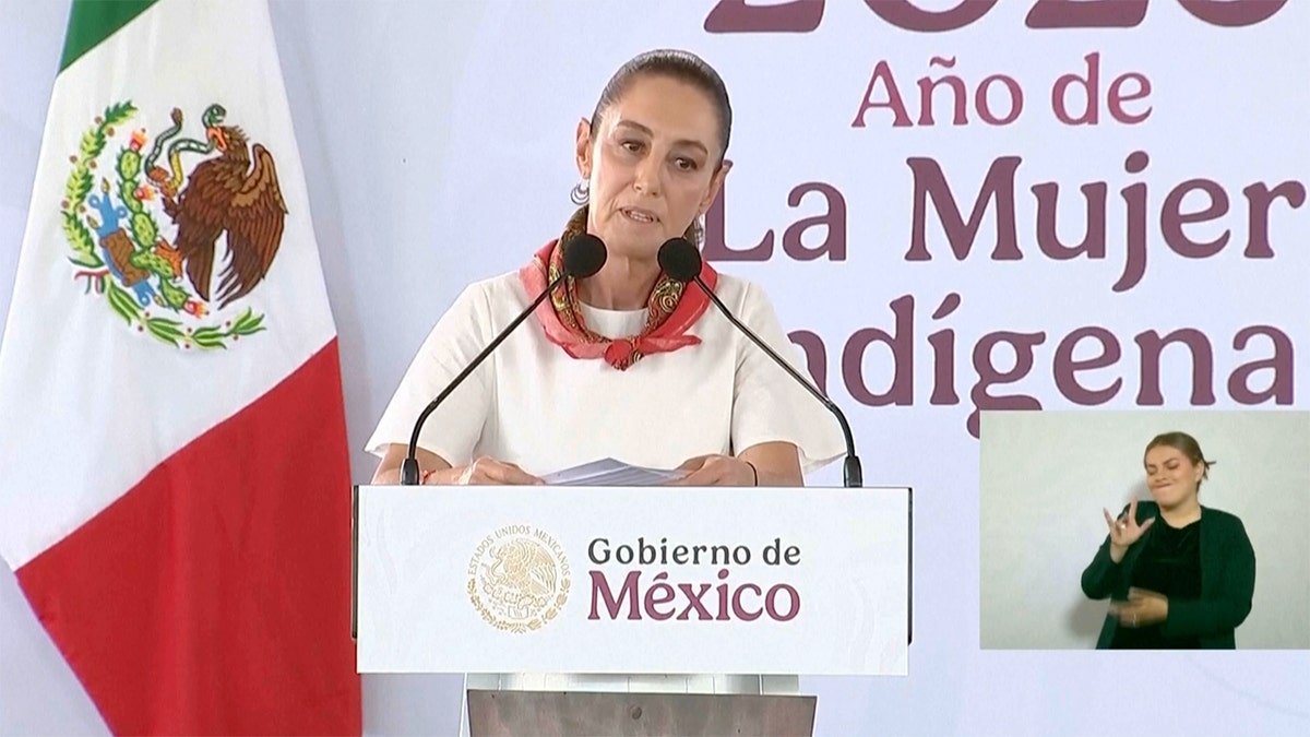Mexican President Claudia Shinbom