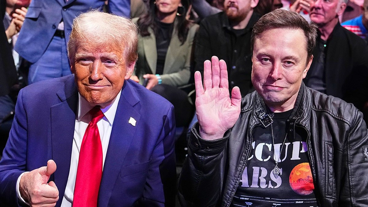 Donald Trump and Eileon Musk