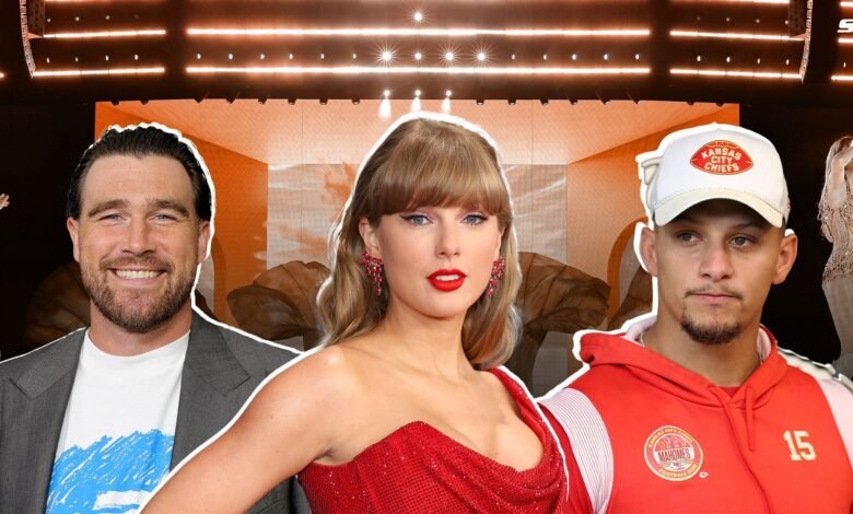 Weeks after donating Taylor Swifts guitar Patrick Mahomes reshares Travis.jpg
