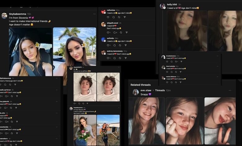 Why is Threads recommending these weird spammy posts from people.jpeg