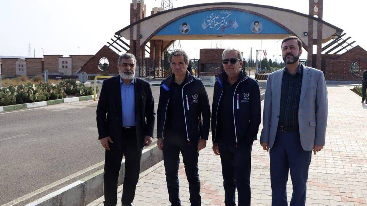 Members of the Atomic Energy Organization in Iran with members of the International Atomic Energy Agency