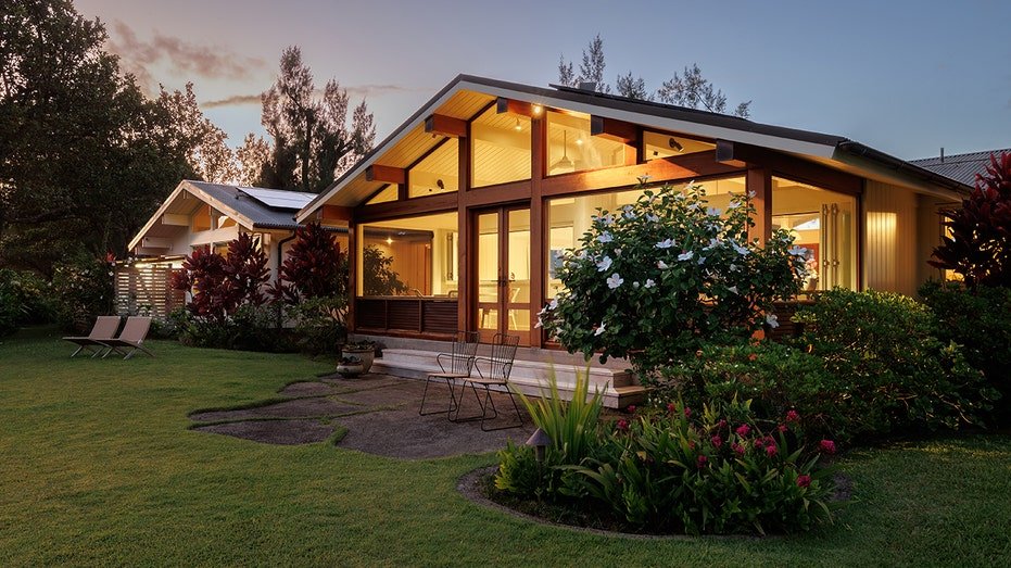 The property also includes a one -bedroom guest house and one bathroom.