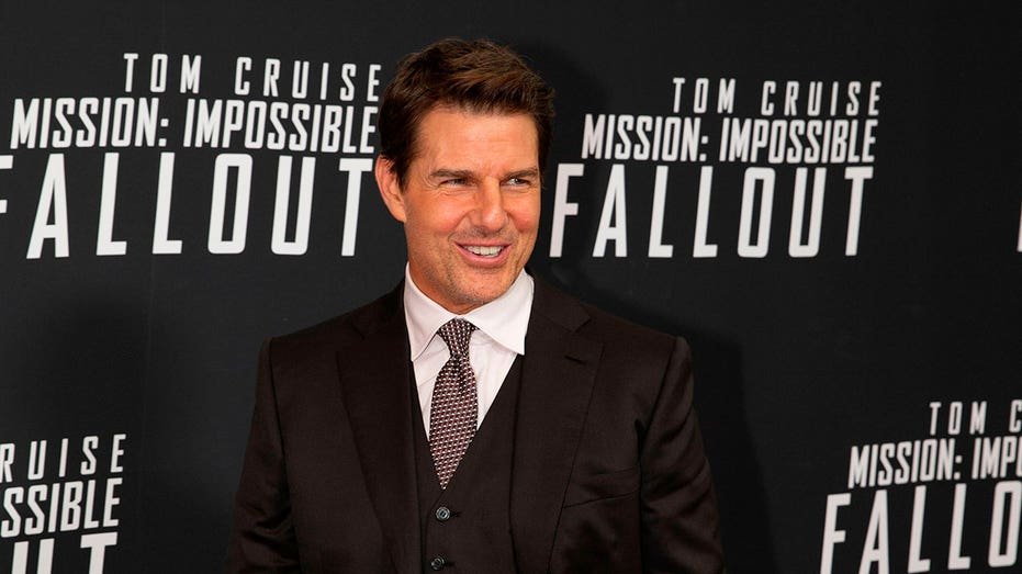 Actor and producer Tom Cruise arrives for examination "Impossible task - repercussions" At the Smithsonian Air and Space Museum on July 22, in Washington, DC. (Alex Edelman/AFP via Getty Images)
