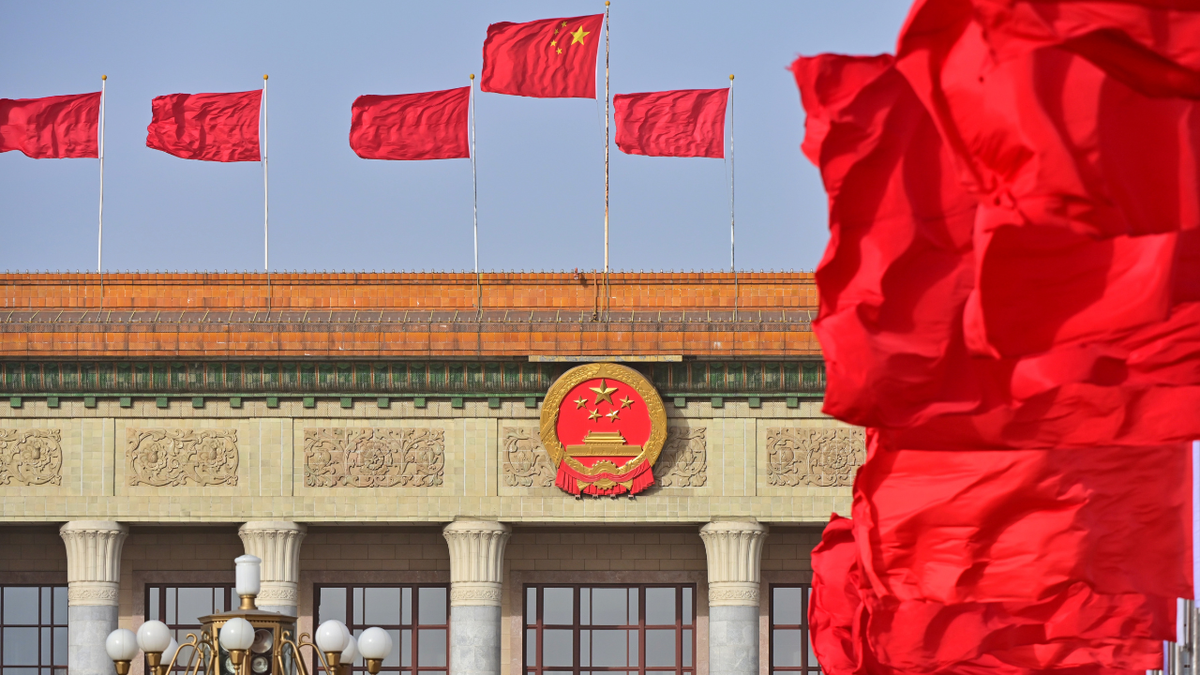 CCP flags abroad