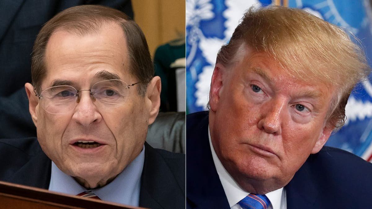 Representative Jerry Nadler and President Donald Trump