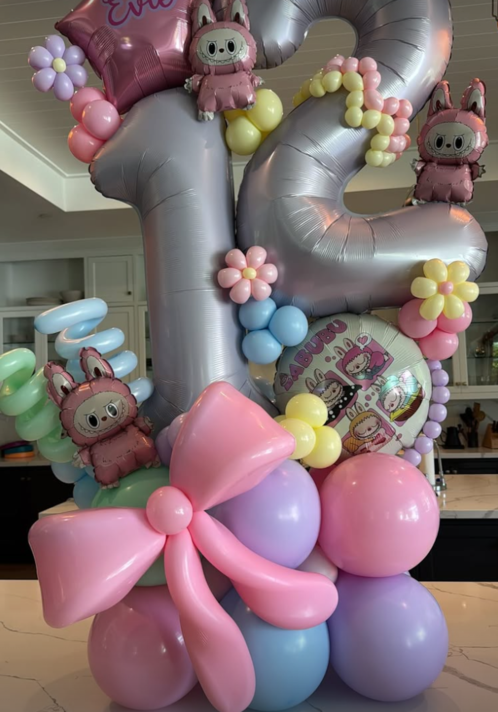 Gina Diwan goes everything on the twelfth birthday of Everly