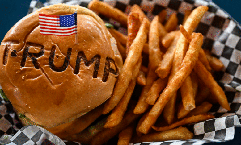 1748835226 Trump Burger grows popular with supporters gets critiqued by critics.png