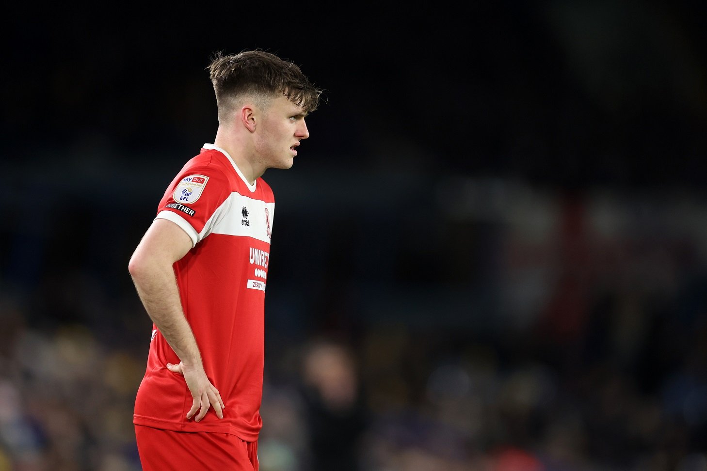 Ben Dawak at work for Middlesbrough
