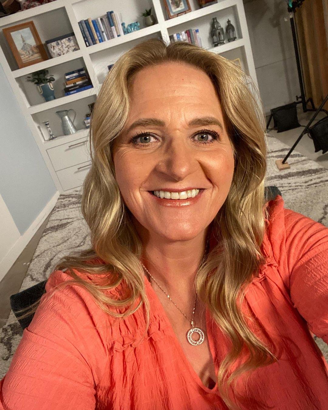 Christine Brown post on her Instagram page