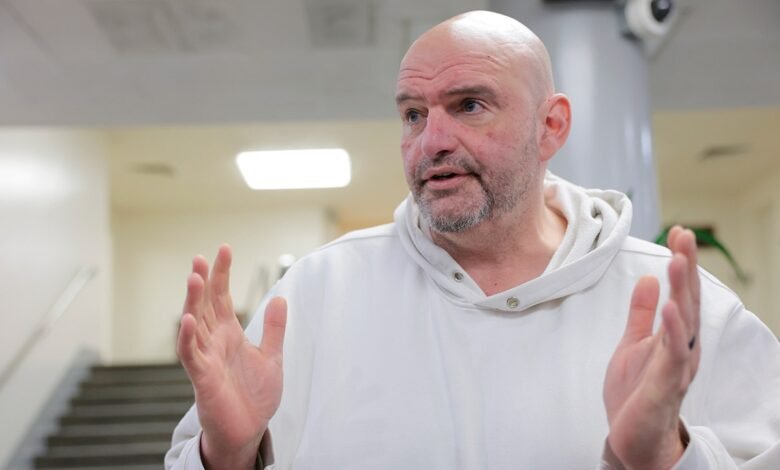1748912438 Fetterman Rebukes Fellow Dems on Border Fox News Politics Newsletter.jpg
