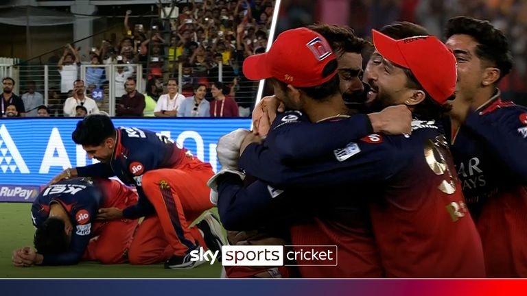 Watch the moment when Firat Kohli and his colleagues were confirmed as champions in the English English Premier League for the first time in their history after their victory over the Punjabi kings. 