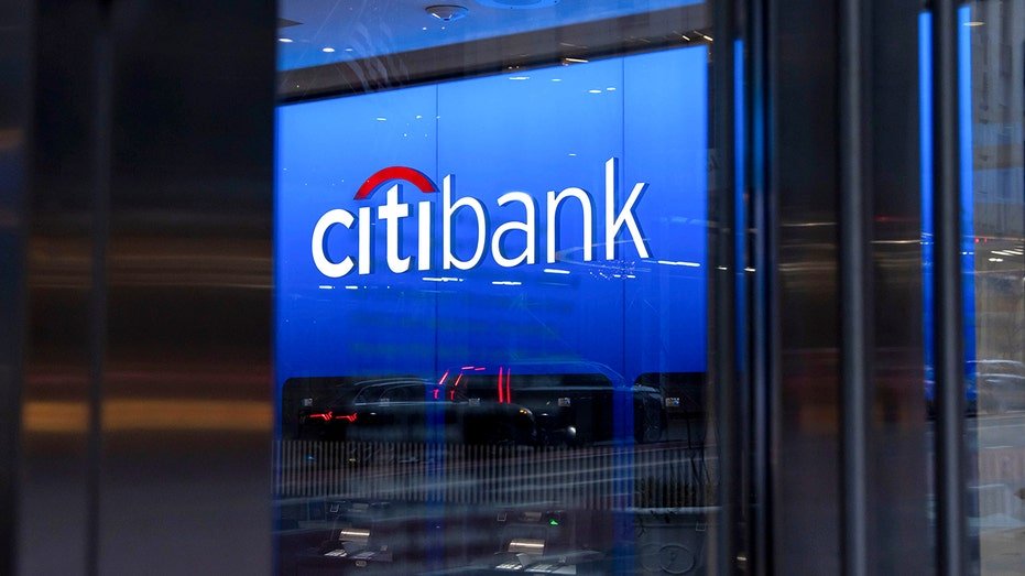 Citigroup Bank's office logo