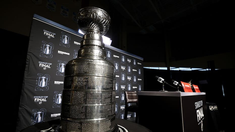 Edmonton, Alberta - June 03: The Stanley Cup was shown during the 2025 Stanley Cup between Edmonton Oils and Florida Panthers in Rogers Playes on June 03, 2025 in Edmonton, Alberta. (Photo by Steph Chambers/Getty Images)