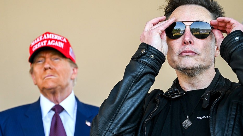 Donald Trump and Eileon Musk