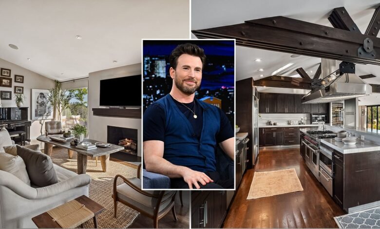 1749314631 Inside Chris Evans 69 million Hollywood Hills home with mountain.jpg