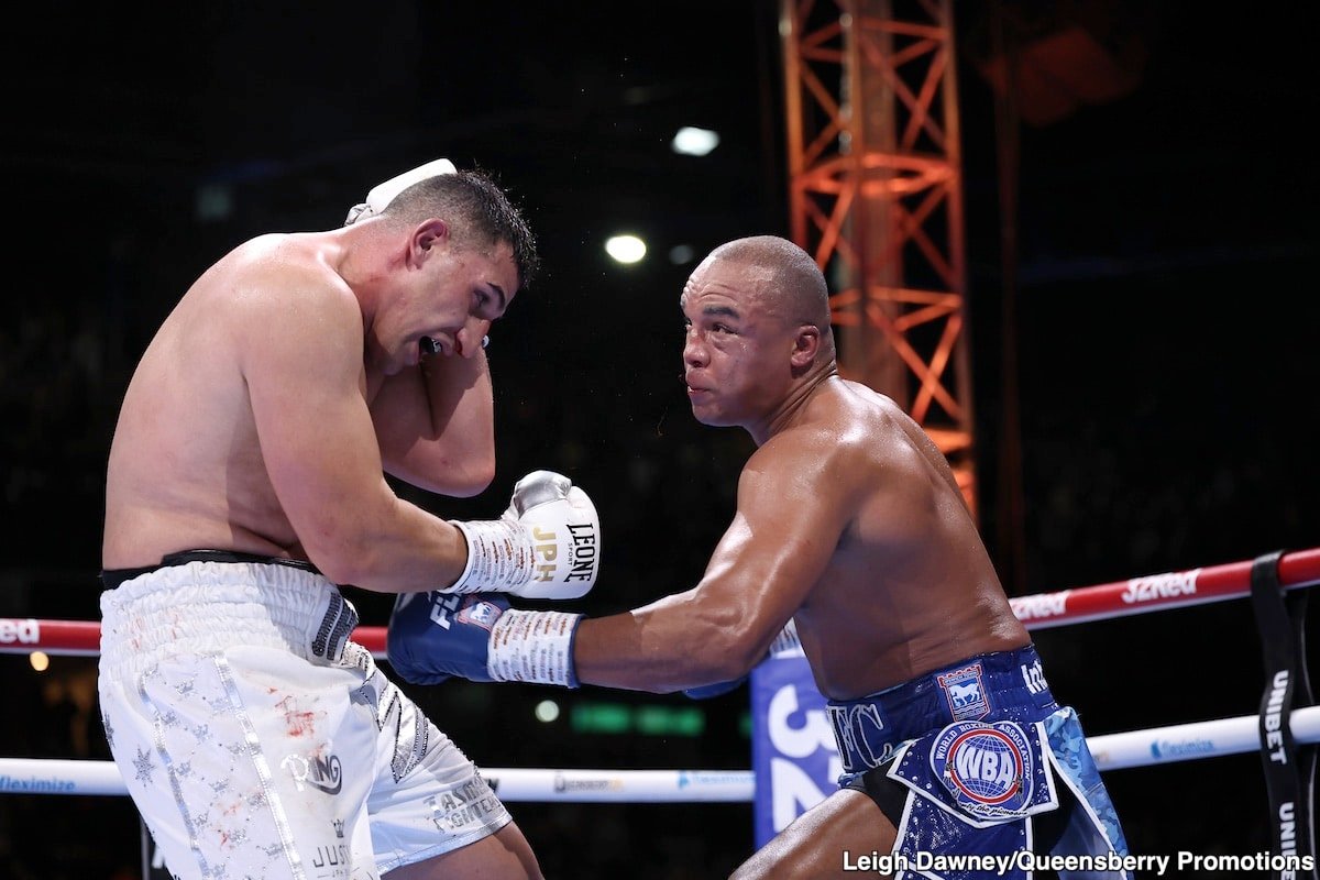 Image: Boxing Results: Fabio Wardley Destroys Huni Late – Stunning Knockout Rocks Portman Road!