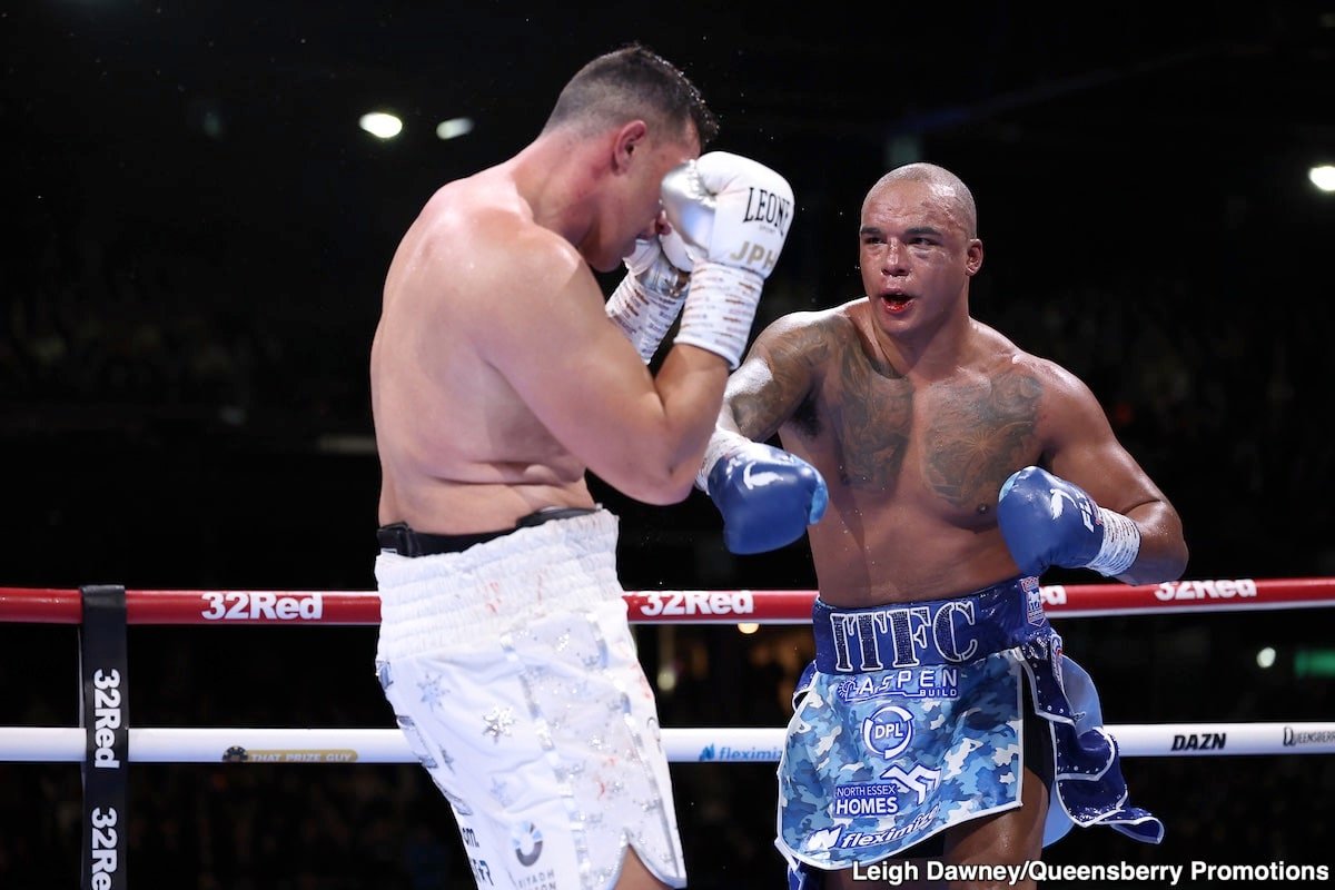 Image: Boxing Results: Fabio Wardley Destroys Huni Late – Stunning Knockout Rocks Portman Road!