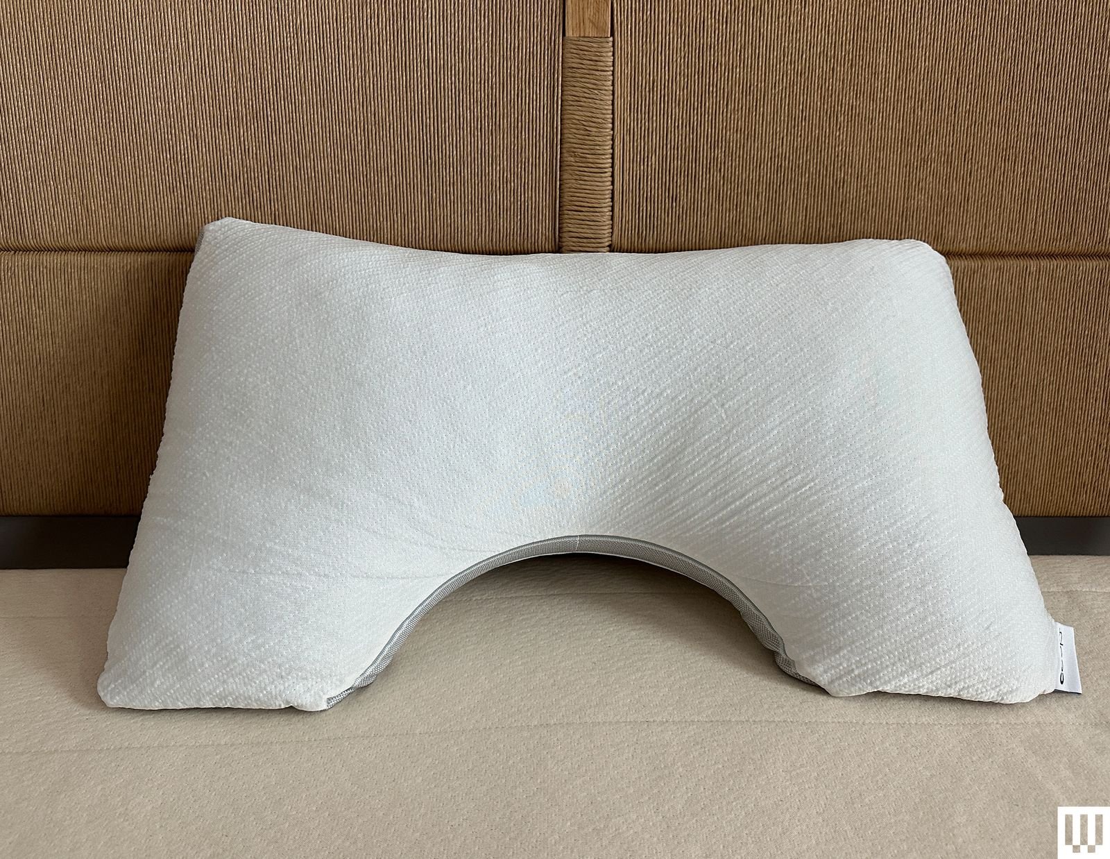 The image may contain a pillow pillow decor