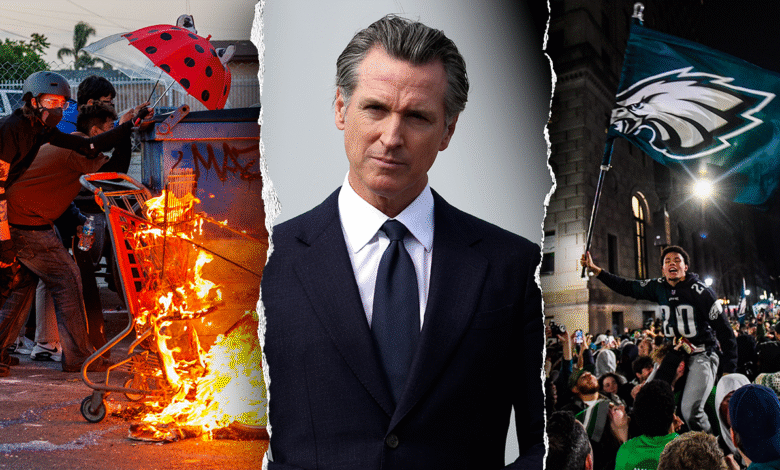 1749420010 Gov Gavin Newsoms office compares LA riots to sports celebrations.png