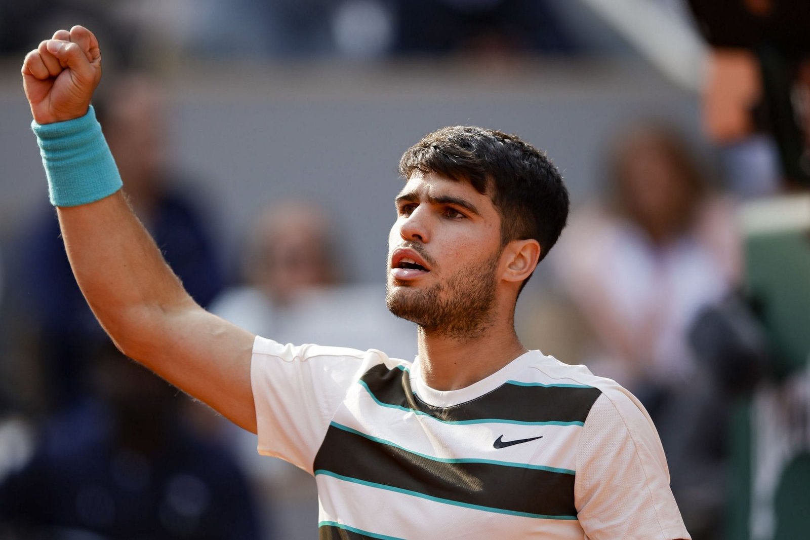 Alcaraz in 2025 open French (Source of Image: Getty)