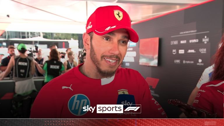 Louis Hamilton shared some short answers yet 
