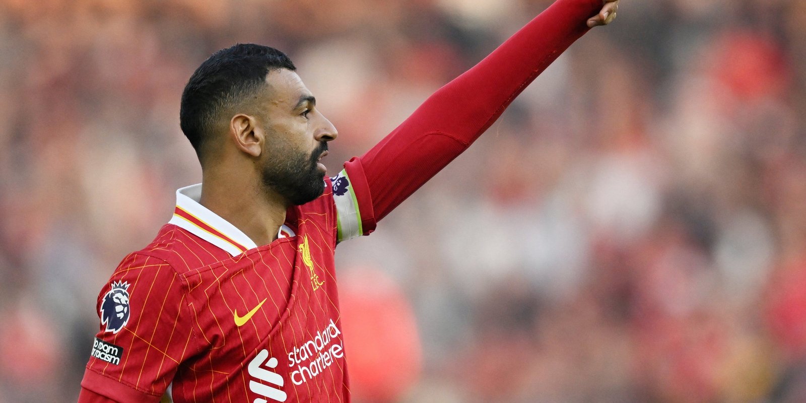 Liverpool striker Mohamed Salah