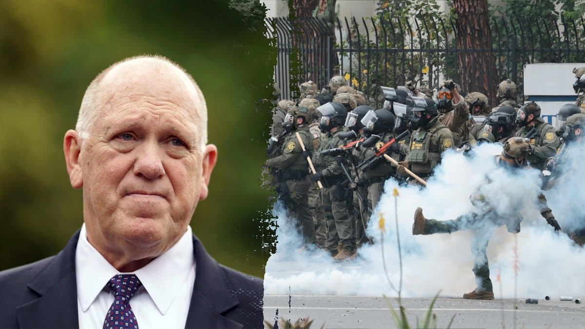 The division of Tom Human and riots in Los Angeles