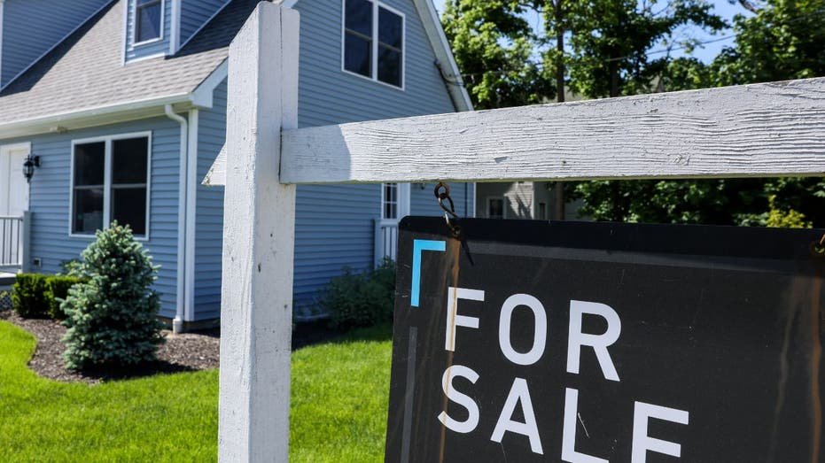 For sale in front of the house