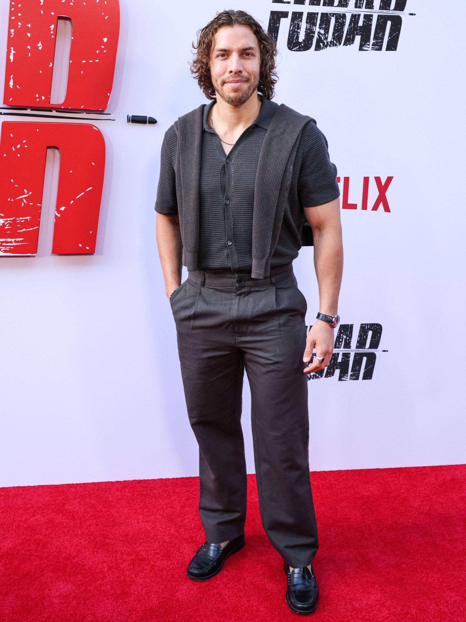 Joseph Payna at the first show of Lujna Los Angeles for season 2 of Netflix