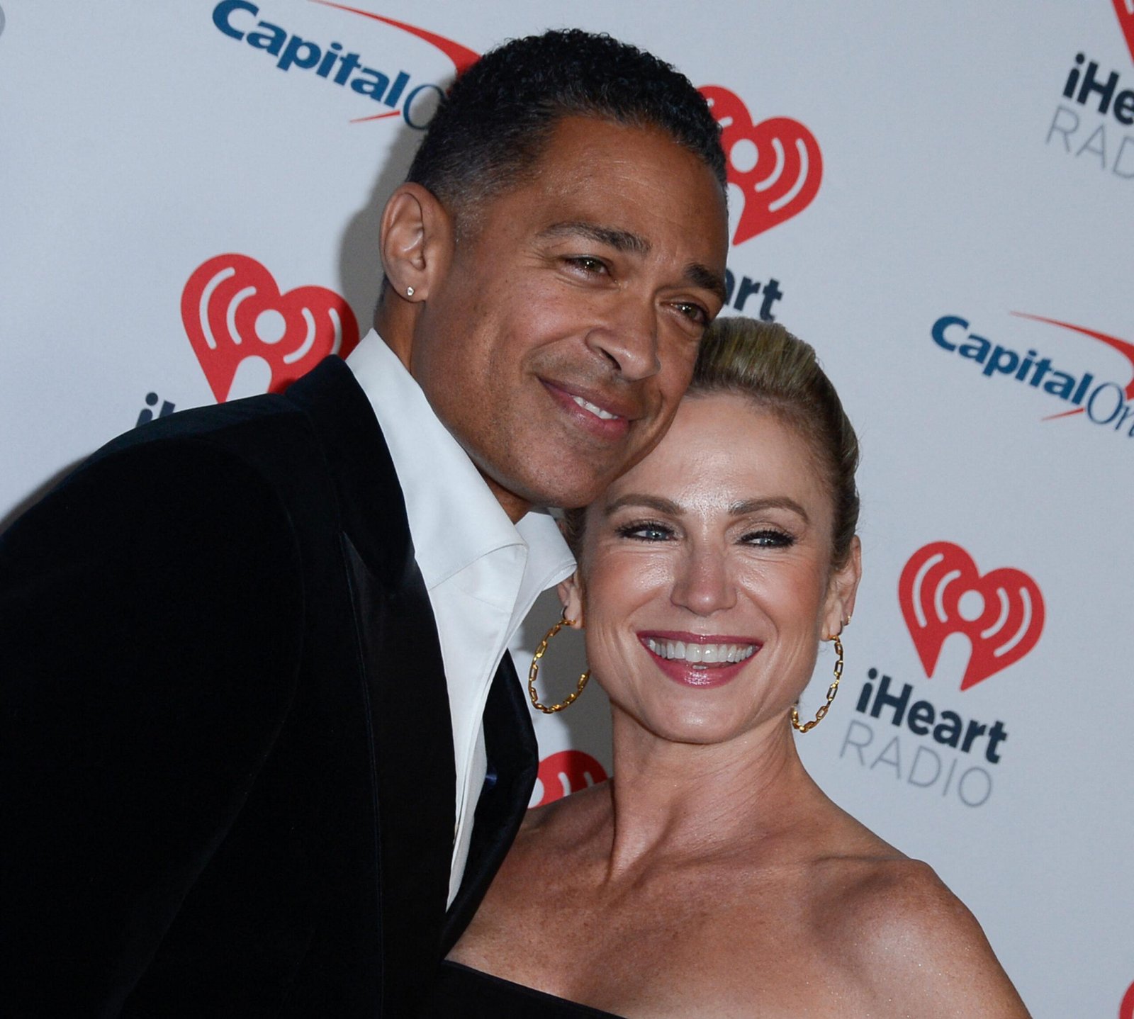 TJ Holmes and Amy Robach in iheartradio 102.7. Kiis FM's Jingle Ball 2023