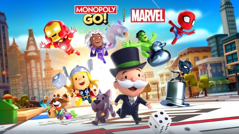 Monopoly Go with Marvel.