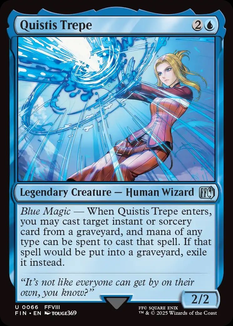 Magic The Gathering Final Fantasy Quistis Trepe