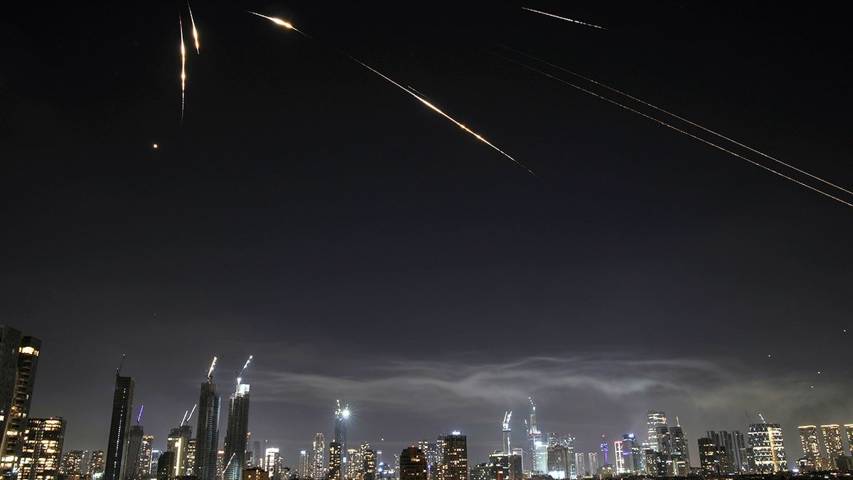 Missiles raining over Tel Aviv