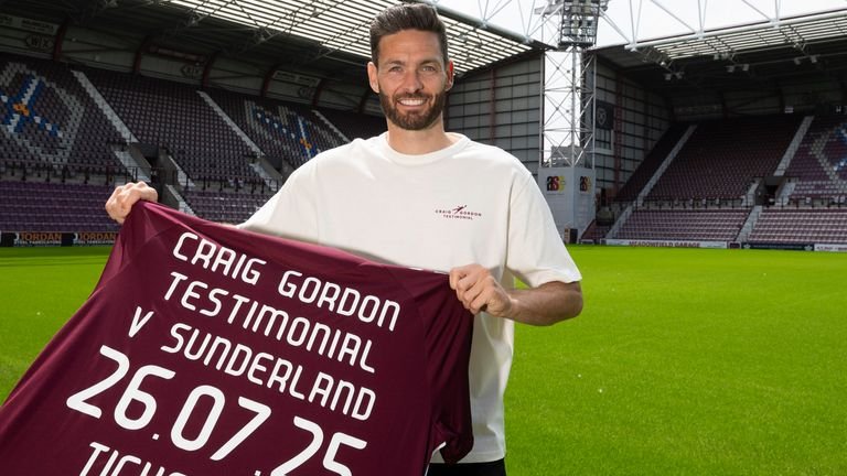 He will face the hearts of the former Gordon Club Sunderland in its Martyr's match in July 