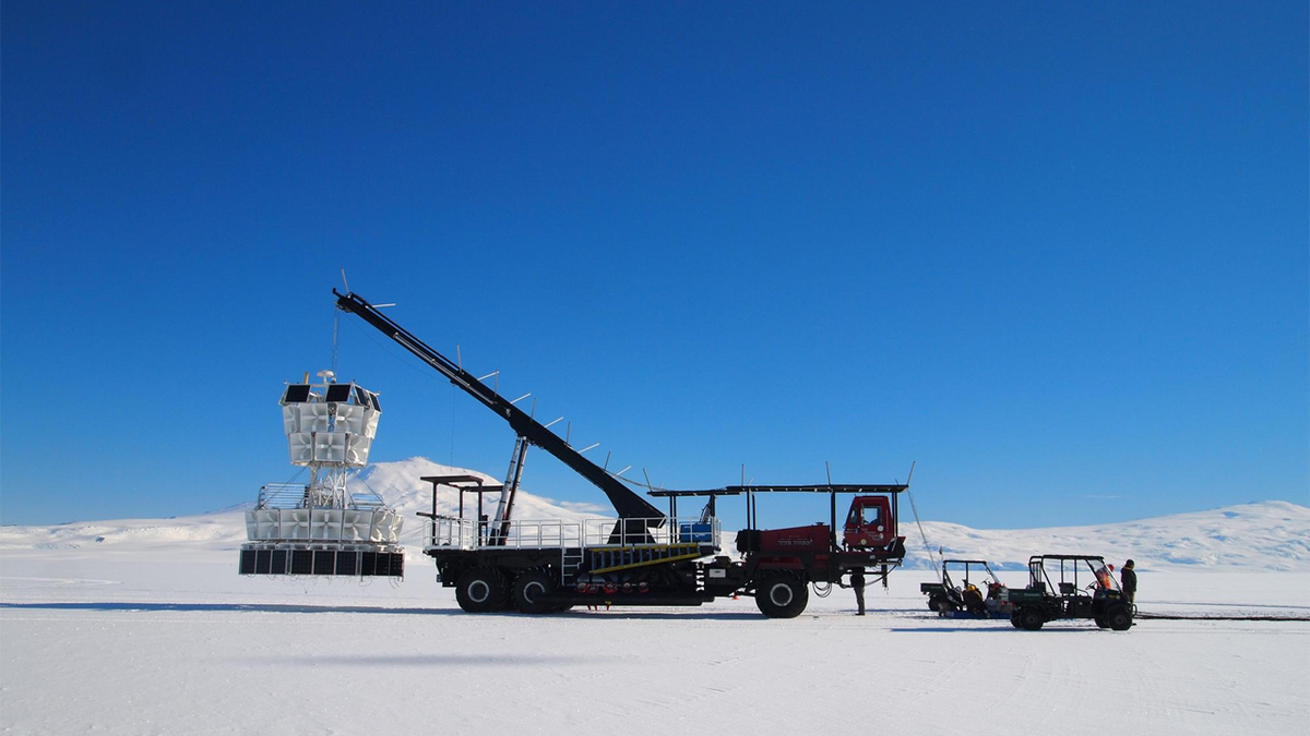 Anita experience on a truck crane