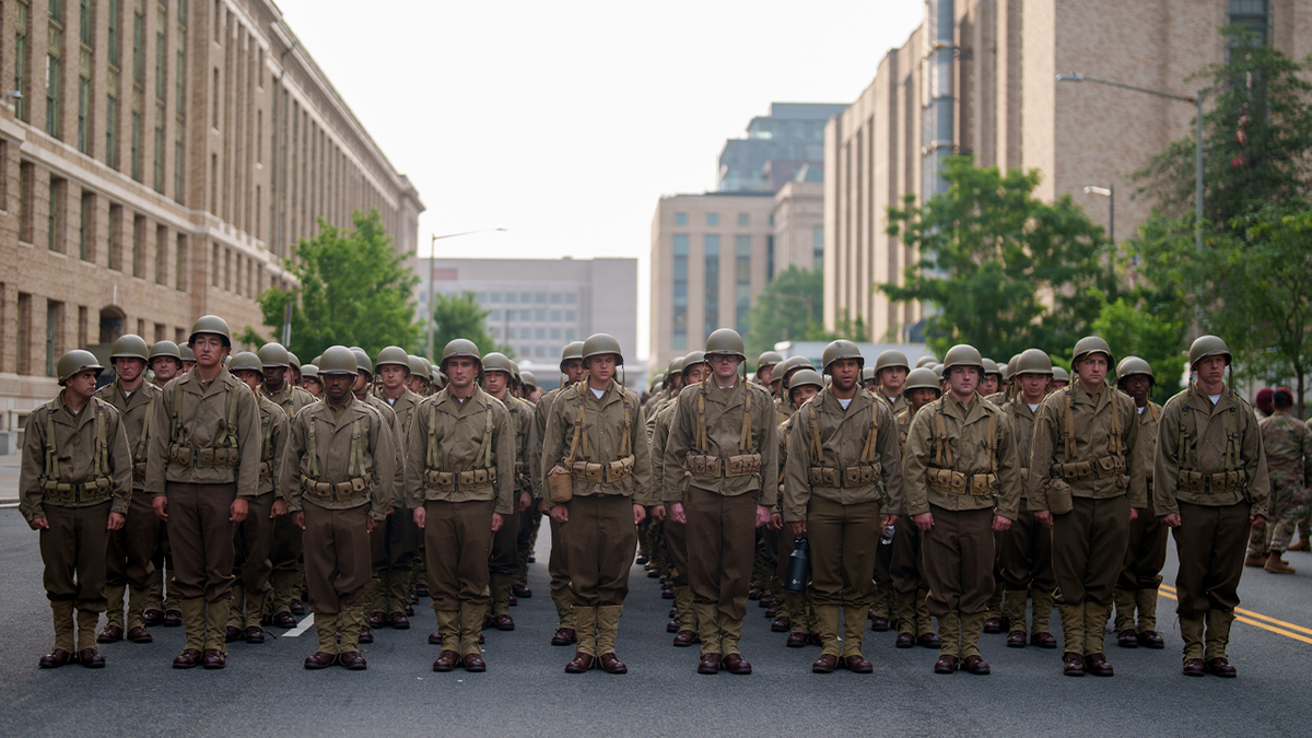 Military procession